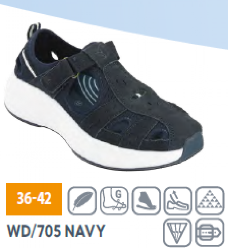 SANTÉ DÁMS.VYCH.OBUV WD/705 NAVY